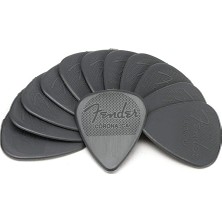 Fender 0986351900 351 Shape Naylon Gitar Penası 1.00 mm (12'li) | Kaymaz Yüzeyli Dayanıklı Naylon Malzeme 1.00 mm Kalınlık ile Tok Sesler