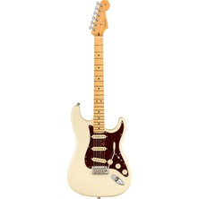 Fender 0113902705 American Professional Iı Stratocaster Elektro Gitar (Olympic White) | Akçaağaç Klavye Olympic White Renk ve Profesyonel Sahne Performansı