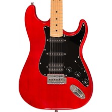 Madison Meg-3trd Elektro Gitar (Trans Red Burst) | Şeffaf Kırmızı Geçişli Göz Alıcı