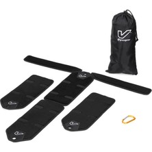 Gruv Gear Nm-Blk-Dbl Nanomat Akustik Davul Matı (Double Pedal) | Çift Pedal Için Genişletilmiş Alan