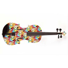 Kinglos Kng KT-1405 Keman (4/4) | Üst Segment Ladin Ön Kapak, Pürüzsüz Klavye Geçişleri ve Konser Performansı Uyumluluğu