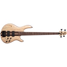 Cort Endonezya Cort A4 Ultra Ash Enb Bas Gitar | 4 Telli Aktif - Emerald Natural Burst