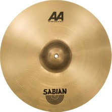 Sabian 2200772B Aa Raw Bell Crash 20 Inç Davul Zili (Profesyonel) | Işlenmemiş Ham Göbek Tasarımı, Kuru ve Güçlü Tonlar, Kesici Karakter