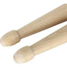 Hbk GB101 5A Davul Bageti | Amerikan Hickory Tipi Dengeli Ağırlık Dağılımı ve Uzun Ömürlü Ahşap Yapısı ile Çok Yönlü Çalım