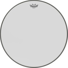 Remo BR-1224-00 Ambassador Coated Bas Davul Derisi (24") | Klasik Rock Tonu Açık Ses