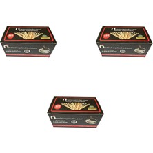 Omeyva Organik Tahta Ahşap Bambu Çay Kahve Karıştırıcı Çubuk - 10 Cm. - 400 Adetlik 3 Paket