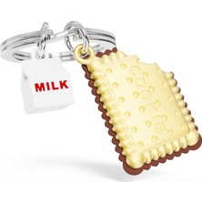 Metalmorphose Cookies And Milk Anahtarlık