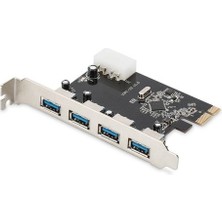 Digitus DS-30221-1 PCI Express Kart 4 Port USB 3.0 Yüksek Performanslı Oyun ve Grafik İçin