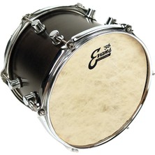 Evans TT10C7 '56 Calftone 10 Inç Tom Derisi (Profesyonel) | Sentetik Dana Derisi Teknolojisi, Vintage Görünüm, Sıcak ve Geleneksel Ton, Caz ve Klasik Rock Için Ideal Yapı