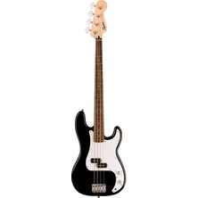 Squier 0379700506 Debut Precision Bass Gitar (Siyah) | Laurel Klavye Siyah Sade Tasarım ve Hafif Gövde