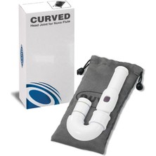 Nuvo NV-N230CHWT Yan Flüt Eğri Boyun (Beyaz) | Çocuklar Için Mesafeyi Kısaltan Tasarım