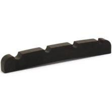 Graphtech Graph Tech PT-1215-00 Tusq Xl Üst Eşik (Siyah - Fender Jazz Bass Uyumlu - 5 Telli)