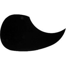 Alice A-025AP Elektro Gitar Pickguard (Siyah) | Standart Strat Tasarımı Çizilmeye Dayanıklı 3 Katmanlı Yapı