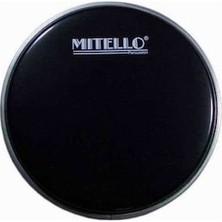 Mitello Bdhd-16/1 Siyah Bateri Derisi (16") | Floor Tom Için Ideal Kalınlık Kontrollü Rezonans ve Derin Tonlar