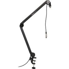 Gator Frameworks 07 0003 Deluxe Frameworks Desktop Mic Boom Stand | Masaüstü Profesyonel Mikrofon Standı