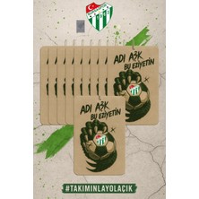 Tobacium Bursaspor Lisanslı Araç Kokusu – 10’ Lu Set