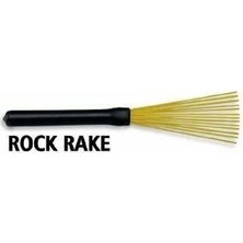 Vic Firth Brr Rock Rake Tel Fırça (Sarı Naylon) | Sert Naylon Teller - Yüksek Ses - Dayanıklı