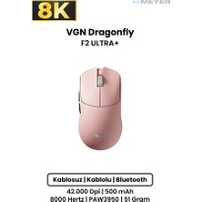 Meyer Gaming Vgn Dragonfly F2 Ultra+ Ultra-Lightweight 8k Wireless Gaming Mouse