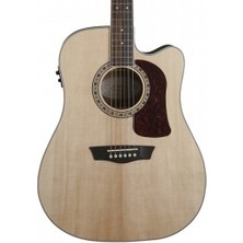 Washburn HD20SCE Heritage 20 Elektro Akustik | Masif Ladin Kapak Parlak Ses