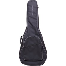 Madison Mdgb2-Gry Akustik Gitar Kılıfı - Gri (Eğitim - Su Itici Seri) | Su Itici Polipropilen Kumaş, Temel Darbe Koruması, Geniş Ön Aksesuar Bölmesi | Uyum: Dreadnought ve Jumbo Kasalar