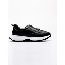 Inna Galce Kadın Dolgu Sneaker Spor Ayakkabı - Siyah