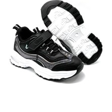 Vicco Hack Cırtlı Hafif Taban Kız Çocuk Spor Ayakkabı Siyah