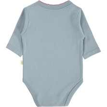 Civil Baby Ayıcık Empirmeli 3 Lü 0-36 Ay Çıtçıtlı Badi - Bej 12-18 Ay