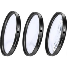 Dhd Nikon D5000 D5100 D5200 18-55 mm Lens İçin Close Up Macro Makro +1 +2 +4 Filtre Seti