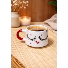 Mila El Yapımı Seramik Kupa – Modern Tasarım – Kahve & Çay Kupası