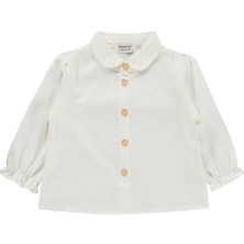 Lüks Kumru Tekstil Kumru Fırfır Süeterli 3 Lü Kot 6-18 Ay Takım - Bej 9-12 Ay