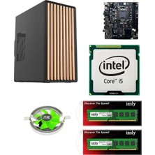 EFSOFFİCE0004-1 - I5 2. Nesil 16GB Ram 256GB SSD Wood Kasa Ofis Bilgisayarı