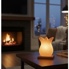 Ank Dekoratif Lale Tuz Lambası