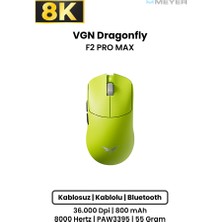 Meyer Gaming Vgn Dragonfly F2 Pro Max Ultra-Lightweight 8k Wireless Gaming Mouse