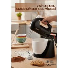 Sinbo SMX-2759 Mikser 300 Watt, 5 Kademeli, Turbo Fonksiyon, Çelik Uç, (Standlı)