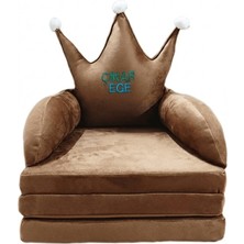 Abt Kişiye Özel Isimli Taç Tasarımlı Bebek & Çocuk Koltuğu