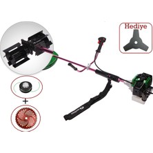 Marpex Germany Yan Tırpan Palet Çapa Makinesi  4.2 Kw Elmas, Misina,üçgen Başlık Aparatlı