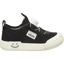 Vicco 925.P26Y.186 Sörf Patik Iışıklı Günlük Siyah-Beyaz Çocuk Spor Ayakkabı