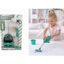 Nasyonel Toys Oyuncak Elektrikli Süpürge Seti | Çocuklar Için Evcilik Temizlik Oyuncağı