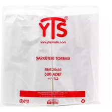 Gold Ambalaj Yts Şarküteri Torbası 1'lik 20X30 Şarküteri Poşeti Buzdolabı Poşeti