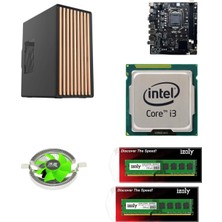 EFSOFFİCE0003-1 - I3 3. Nesil 16GB Ram 256GB SSD Wood Kasalı Ofis Bilgisayarı