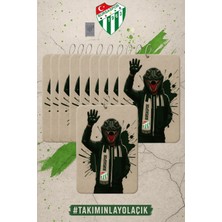 Tobacium Bursaspor Lisanslı Araç Kokusu – 10’ Lu Set