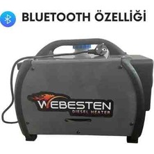 Webesten Webasto Muadili Bluetooth Özellikli 12-24-220 Volt Çanta Tip Dizel Isıtıcı