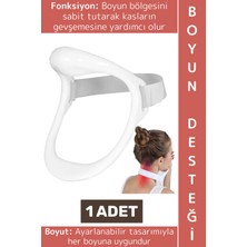 Wintoup Uzun Süre Telefon Bilgisayar Kullanan Kişiler Ofis Masa Başı Için Ayarlanabilir Boyun Destek Aparatı