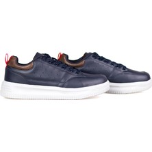 Kajila Erkek Lacivert Günlük Spor Ayakkabı - Kalın Tabanlı, Rahat, Modern Sneaker