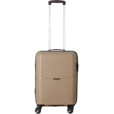 Mçs 379 Körüklü Kırılmaz Polipropilen Kabin Valiz