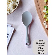 Seraph Isıya Dayanıklı Silikon Pilav Kaşığı 22 cm 1 Adet