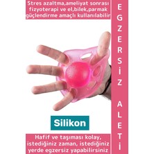 Wintoup Ameliyat Sonrası Fizyoterapi Müzisyen Sporcu El Parmak Bilek Kas Güçlendirici Silikon Egzersiz Aleti