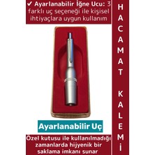 Wintoup Profesyonel Klinik Geleneksel Terapi Ayarlanabilir 3 Uçlu Özel Hijyenik Kutulu Hacamat Kalemi