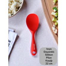 Seraph Isıya Dayanıklı Silikon Pilav Kaşığı 22 cm 1 Adet