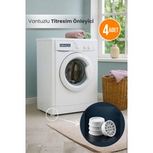 Orvila 4 Adet Vantuzlu Titreşim Önleyici -Kaydırmaz -Stoper -Çamaşır Bulaşık Makinesi Ayaklığı